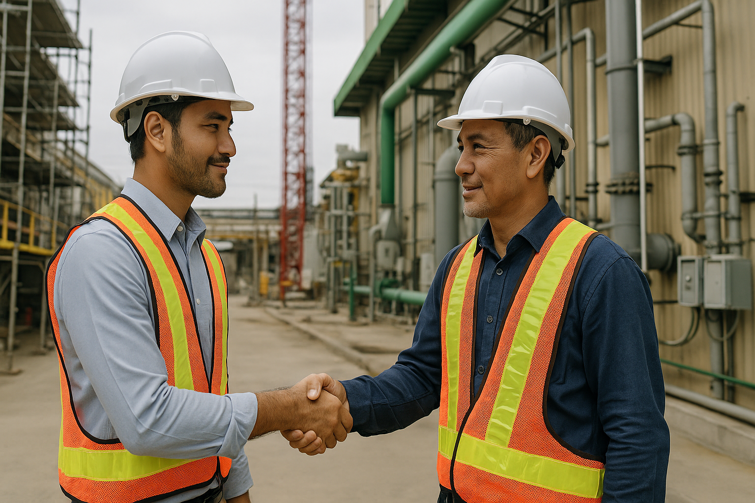 Tim sedang koordinasi proyek